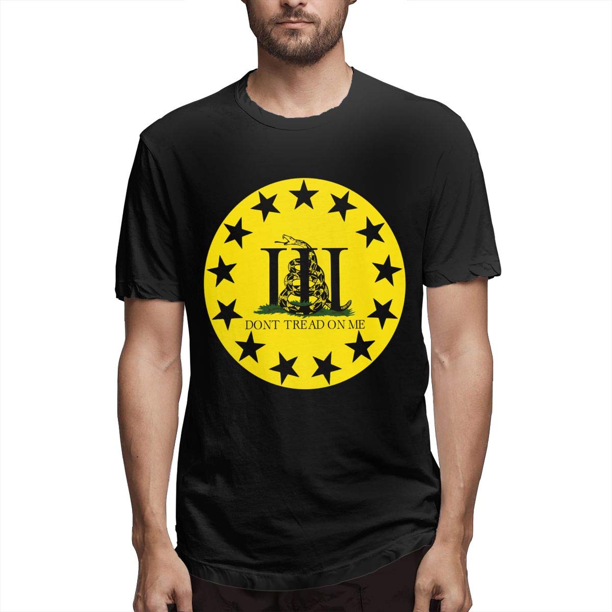 Three Percenters Gadsden Flag Don T Tread On Me S Short Sleeve T Shirts