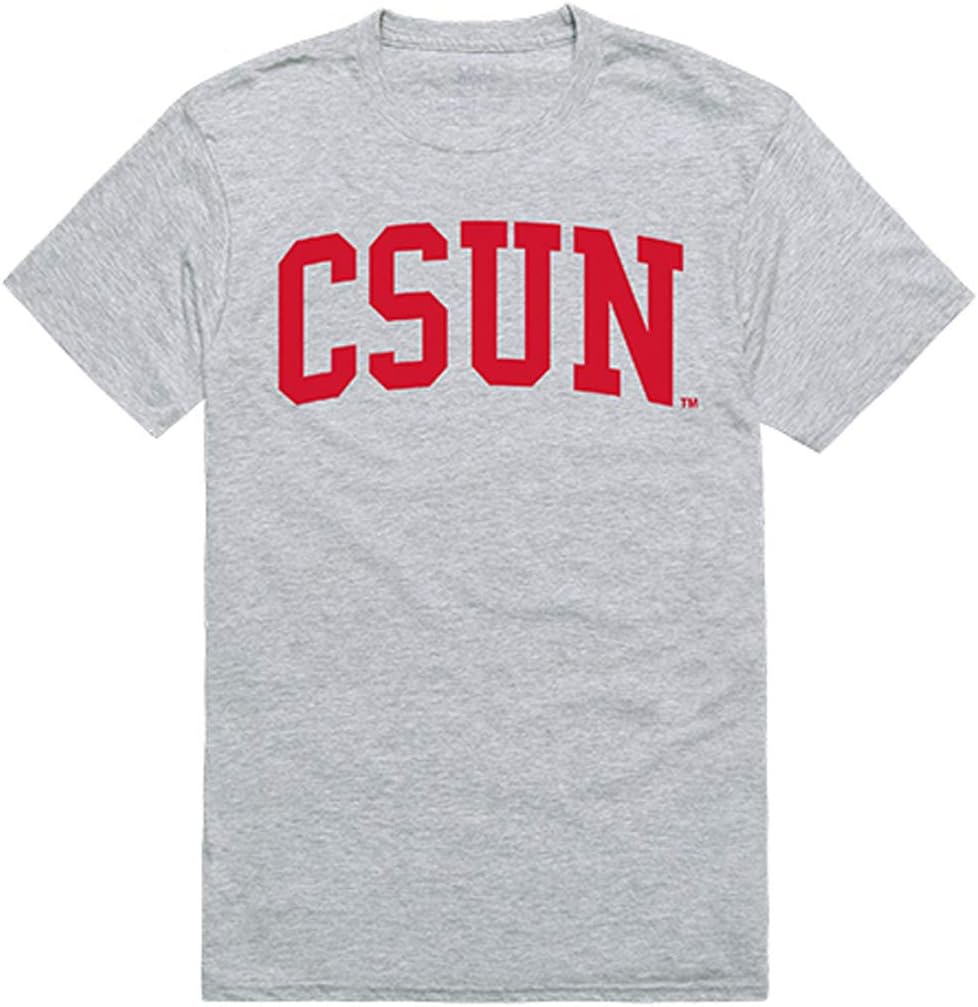 CSUN Cal State Northridge Matadors NCAA Men's t Shirt Game Day Tees - Heather Grey