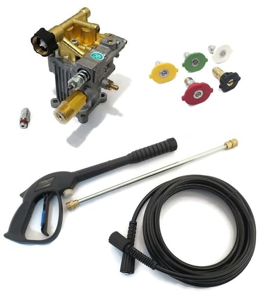 3000 psi POWER PRESSURE WASHER WATER PUMP & SPRAY KIT