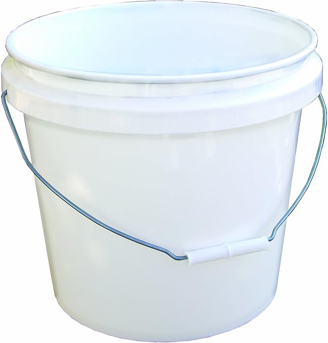 Encore 30448 Industrial Bucket, 3.5 Gallon, White