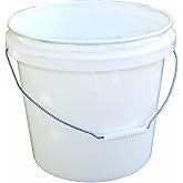 Encore 30448 Industrial Bucket, 3.5 Gallon, White
