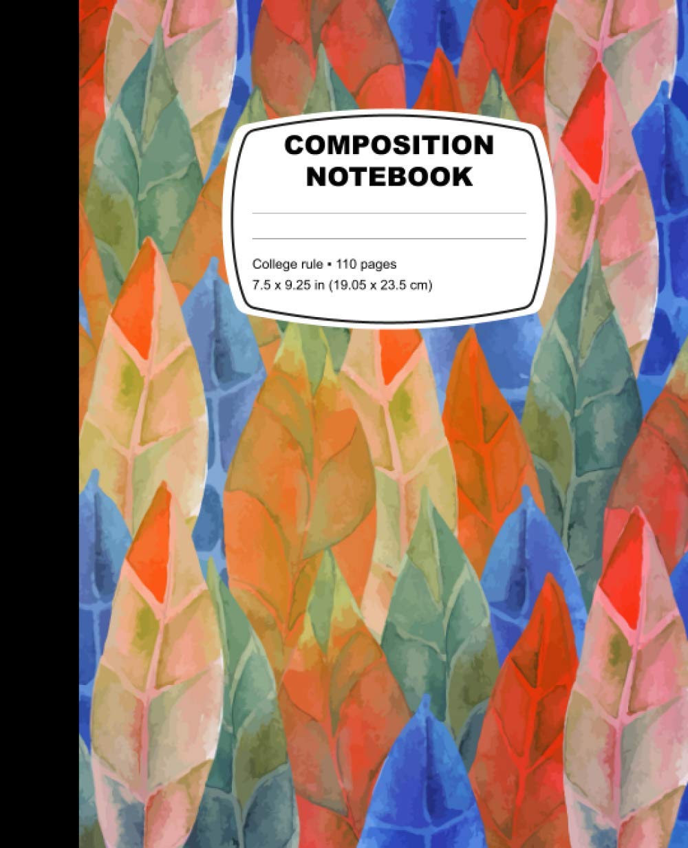 Composition Notebook, College Rule, 110 pages: Boho Style College Ruled (School Notebooks)