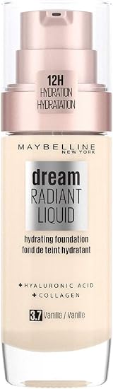 Maybelline Dream Radiant Liquid Make-Up 37 Vanilla 30 ml Foundation
