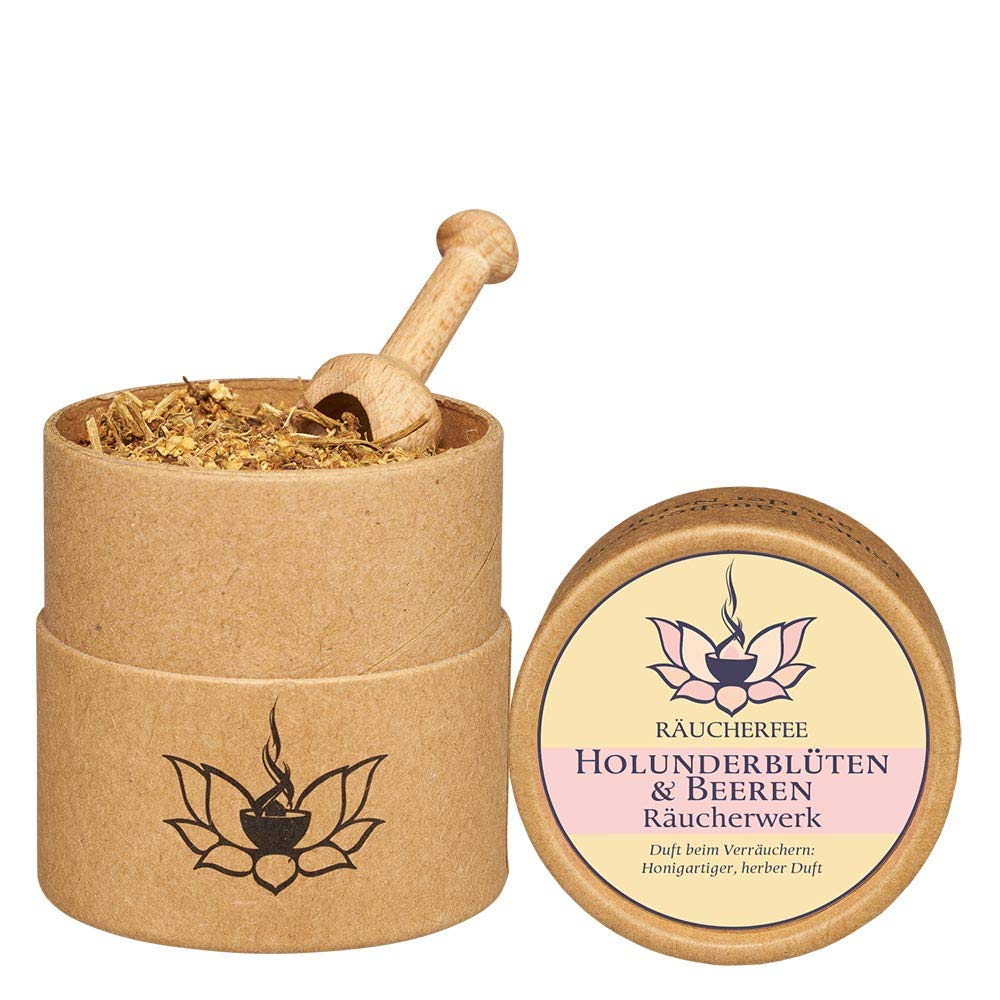 50 Ml De Fleurs De Sureau Pour Fumer Et Baies Räucherkraut