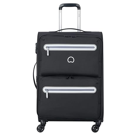 Delsey Paris Carnet Maleta 68 cm, 67,7 litros, Color Negro ...
