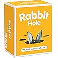 RABBIT HOLE Party Game - The “What Will Your Friends Fall for?” Family Card Game - for Kids, Tweens, Teens, College Students, Adults and Families, at Fun Parties and Board Games Night with Your Group