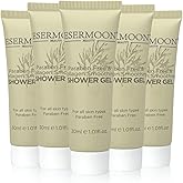 Esermoon Travel Size Body Wash - Bulk Mini Body Wash Travel Size for Hotels, Gyms, Refreshing Scent, Eco-Friendly (1oz,100 Pack)