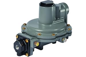 Emerson-Fisher LP-Gas Equipment R632A-CFF Integral 2-Stage Regulator, 9-13" W.C Spring, 1/4" x 3/4" NPT