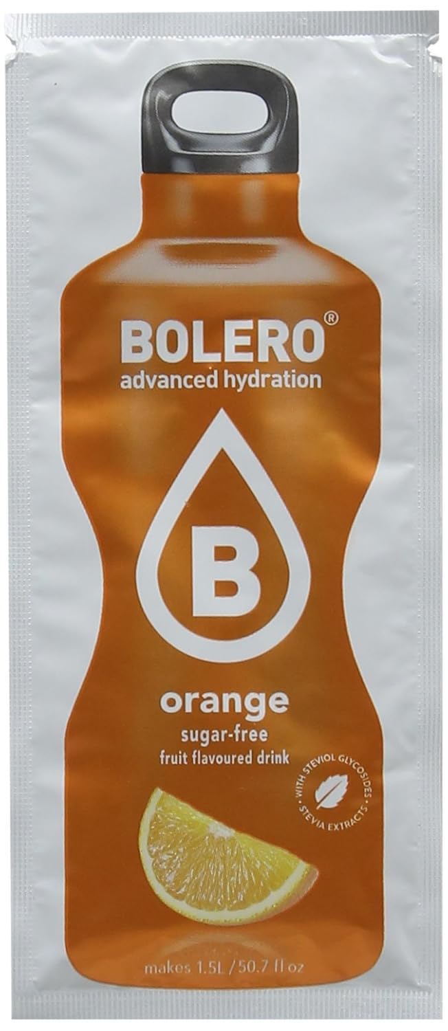 Bolero Essential Hydration Sugar Free Fruit Drink Orange 12 Sachets Amazon.co.uk Grocery