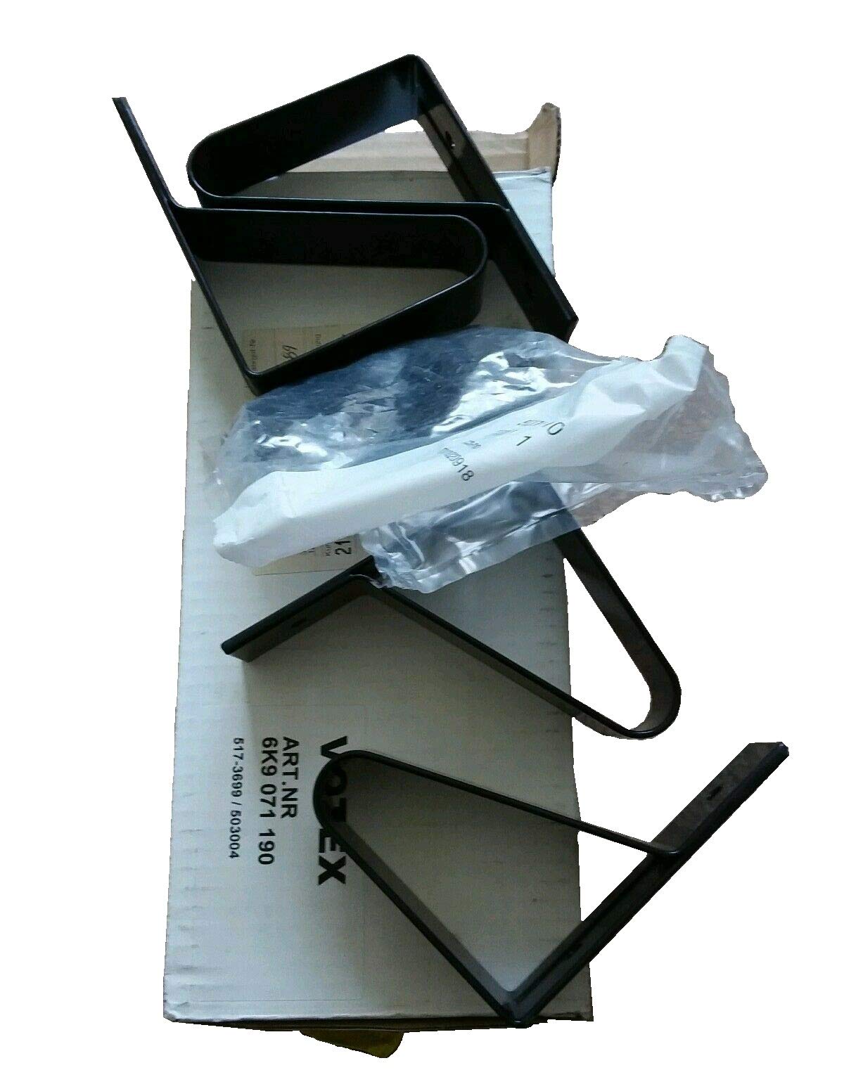 Volkswagen 6K9071190 original ladder, mat, roof bars, support rods, steel sheet.