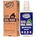 All Natural Mouthwash - Made in USA - REMOVES BAD BREATH and TOOTH PLAQUE - Best Alcohol Free Oral Rinse for Tartar Defense, Fresher Breath, and Healthier Gums - Mint Flavor.  