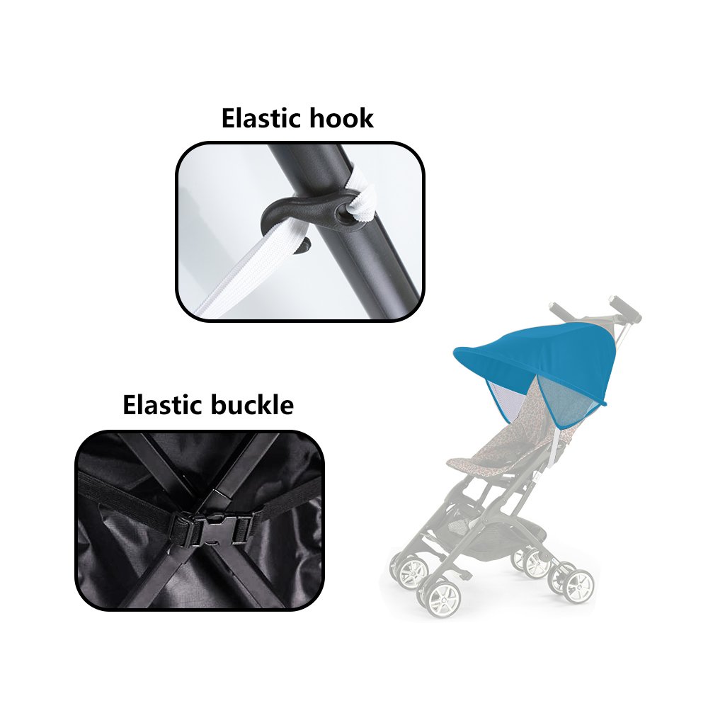 pram canopy extender