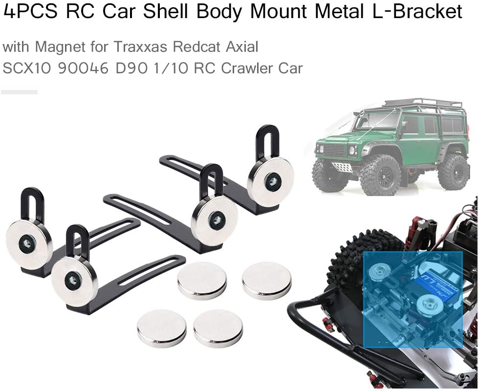 rc crawler magnetic body mounts
