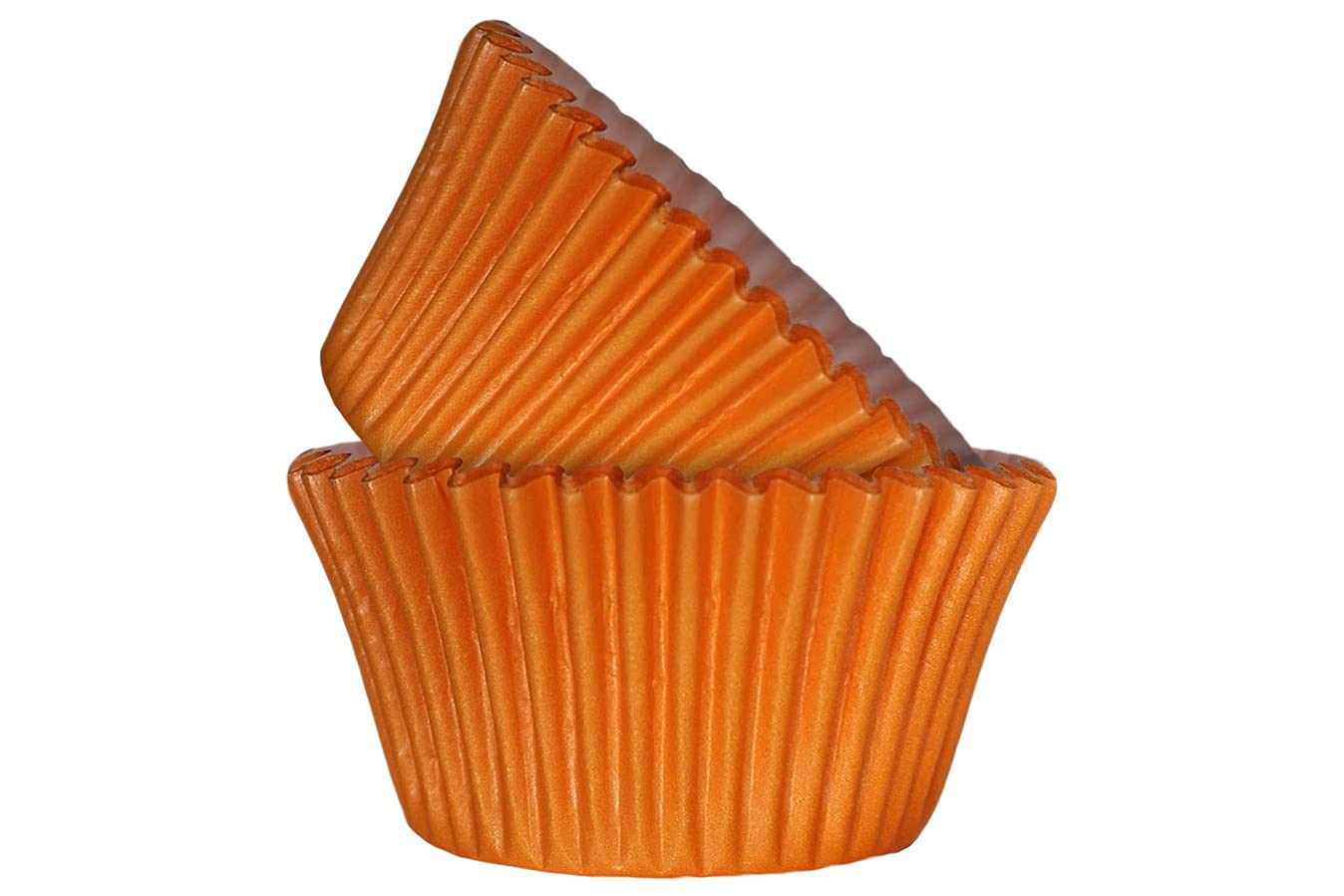 Cake N Bake Cupcake Muffin Baking Cases (Orange, 75) — image 1