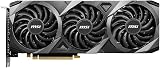 MSI Gaming RTX 3060 12GB GDDR6 192-Bit Ventus 3X OC Graphics Card view 2