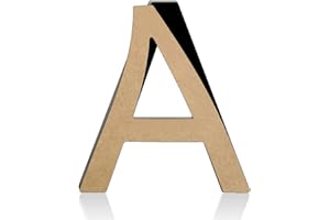 MONLYEY 5 Inch Self Adhesive House Numbers, Black Acrylic House Address Letters and Numbers for Outside, Ideal for Garden, Mailboxes, Rooms, Apartments, Offices, and Hotels (A)