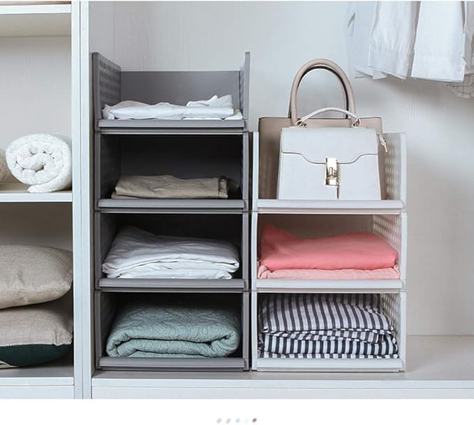 estantes de plastico apilables