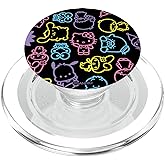 Sanrio Neon Friends PopSockets PopGrip for MagSafe