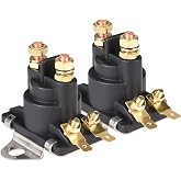 MaySpare 2PCS 12V Power Trim Solenoid Switch for Mercury Mariner Outboard Motors 35-275 HP 89-846070 89-94318 MerCruiser 89-96158T