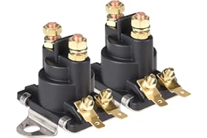 MaySpare 2PCS 12V Power Trim Solenoid Switch for Mercury Mariner Outboard Motors 35-275 HP 89-846070 89-94318 MerCruiser 89-96158T