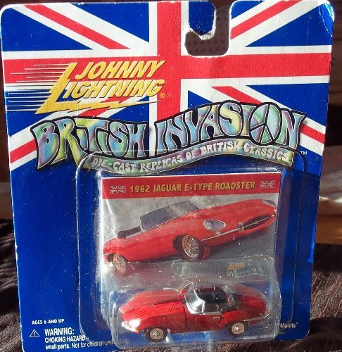 Johnny Lightning British Invasion -1962 Jaguar E-Type Roadster