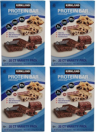 Kirkland Signature Protein bar energy variety pack vMvb