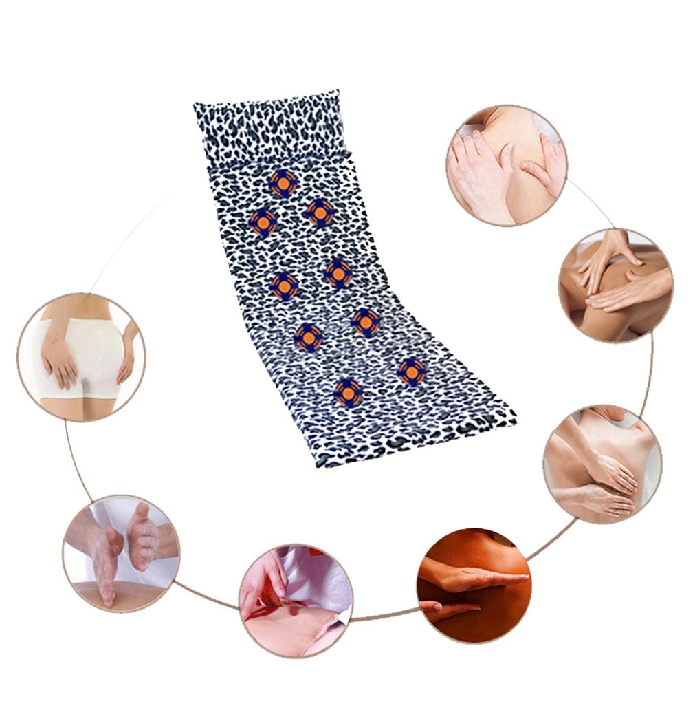 人気満点 全身加熱マッサージマットレス折りたたみ式多機能 腰部振動暖房毛布高齢ウエスト裏赤外線 B07d379lyk 流行に Ihmc21 Com