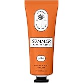 Summer Gelée Tanning Gel – SPF 4 Luxe Bronzing Accelerator – Hydrating & Silky Gel for a Deep, Radiant Tan – Non-Greasy, Fast-Absorbing Formula – 3.12 FL OZ – Made in USA