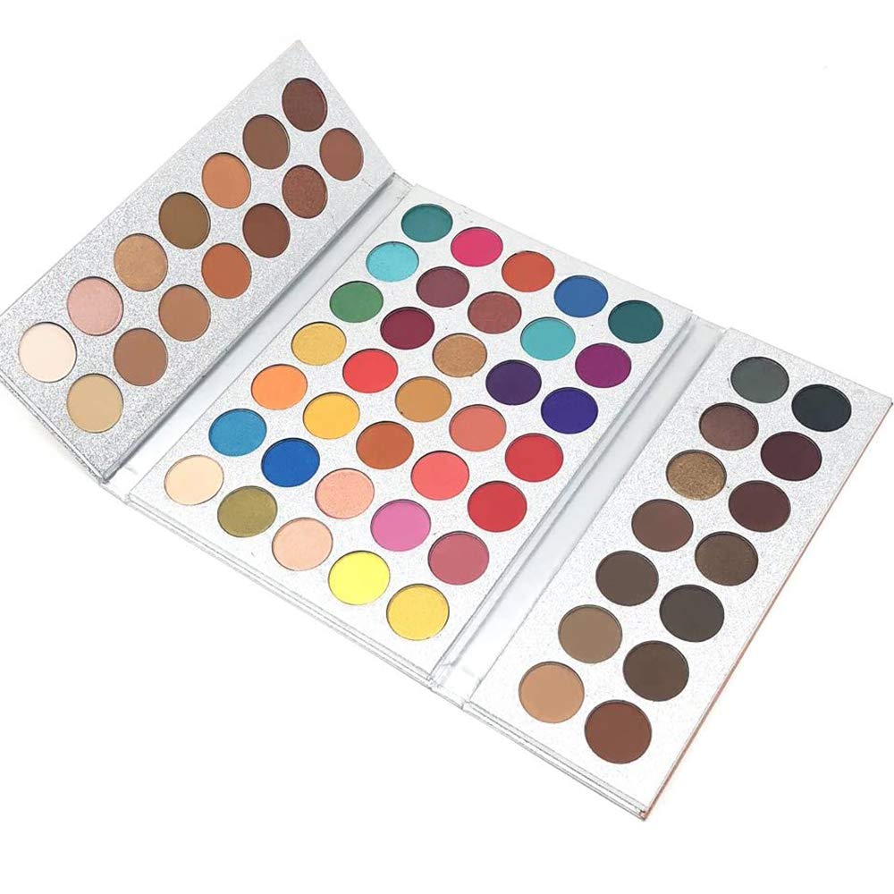 Eyeshadow Palette - Beauty Glazed 63 Colors Pearlescent Matte Eyeshadow, Eye Cosmetics, Makeup Palette
