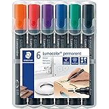 STAEDTLER Lumocolor 352 WP6 Bullet Tip Permanent
