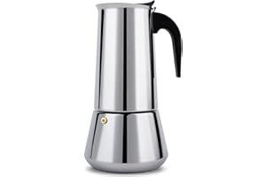 INSETFY Stovetop Espresso Maker Stove Top, Moka Pot Espresso, Cuban Coffee Maker 12 Cup/600ml, Grecas de Cafe, Italian Coffee Maker (12 Cup)