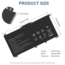 Futurebatt HT03XL L11119-855 Laptop Battery for HP