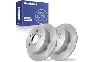 AUTO SHACK AutoShack Rear Brake Rotors | Replacement For 2012-2017 Toyota Camry 2013-2018 Avalon 2013-2018 Lexus ES350 ES300h 2.5L 3.5L V6 FWD | 2-PC Set