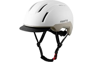 Favoto Adult Bike Helmet with Removable Visor - Lightweight Ebike Helmet CPSC Certified for Scooter, Commuting, Road Bicycle, Skating Adjustable Men Women Youth