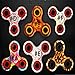 Auwer Anti-stress Fidget Hand Spinner Finger Spinner Toy Ultra Fast Bearings Durable Stress Reducer EDC Fingertip Gyro For ADD,Anxiety,Boredom and Autism Adults Children(A)