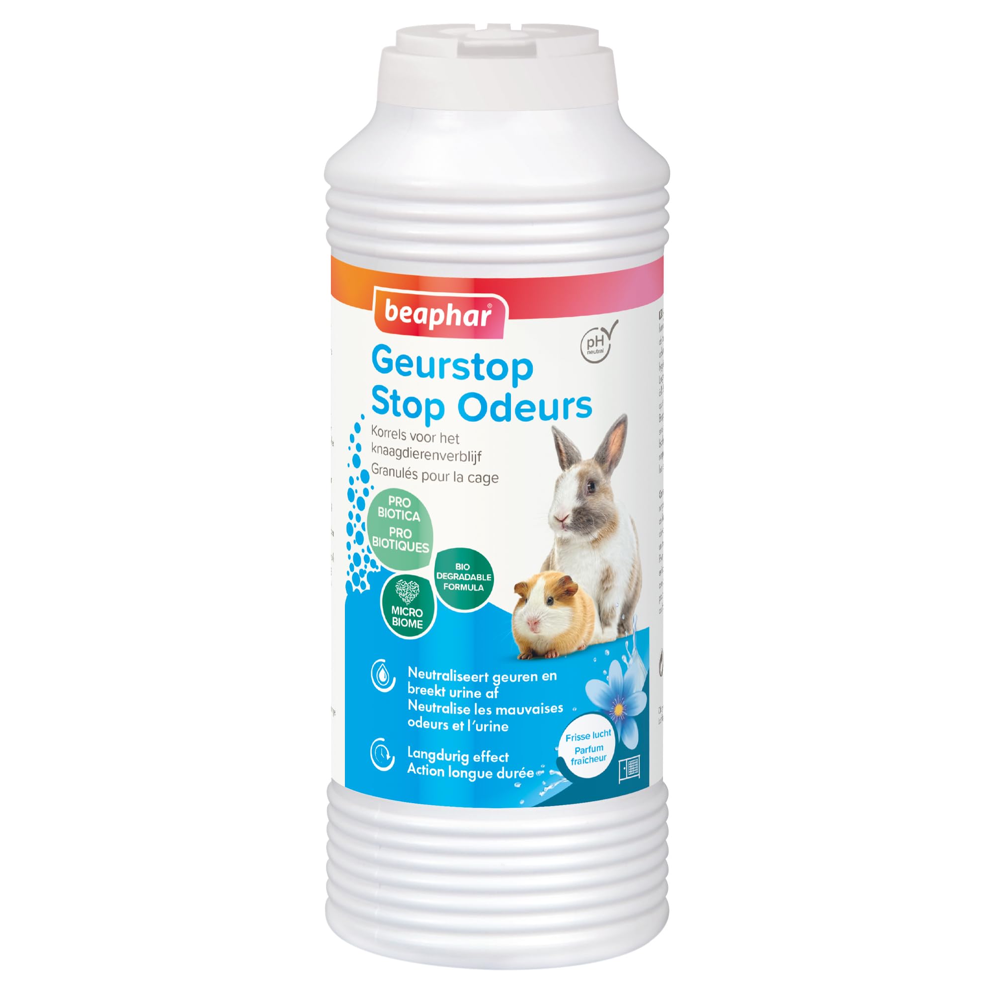 beaphar granular odour neutraliser for rodents’ bedding, 600 g