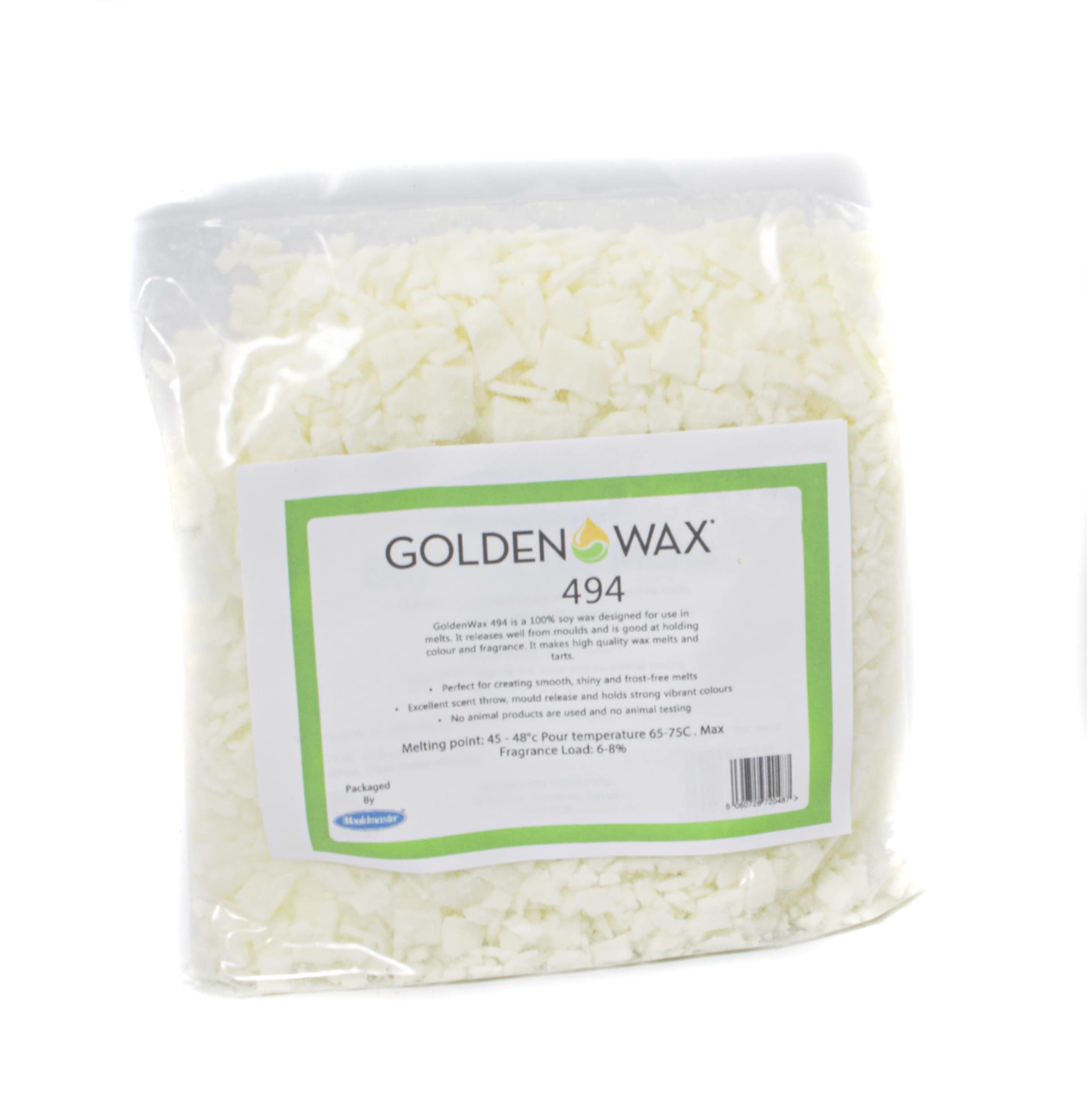 Golden Wax Soy for Melts 494, White, 400g