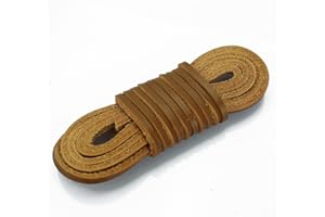 LolliBeads (TM Genuine Flat Leather Shoe Lace String Cord
