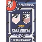 2026 Panini USA Mens and Womens Soccer Team 60 Card Limited Edition Boxed Set Featuring 3 Parallel or Autographed Cards per box