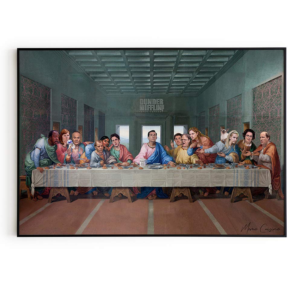 buy-meme-cuisine-the-last-supper-at-dunder-mifflin-poster-the-office