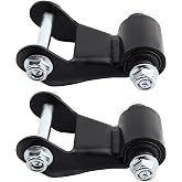 Rear Leaf Spring Shackle Kit Set of 2 Replaces 722-029 | for Silverado 1500 2500 Avalanche 2500 Suburban 2500 Sierra 1500 2500 Yukon XL 2500 Replaces 22820716 25812937