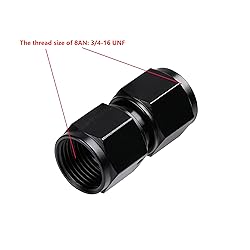 Ucreative 8AN Female to 8AN Female Straight Swivel