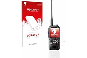 upscreen Scratch Shield Screen Protector Compatible with Standard Horizon HX890 - HD-Clear, Anti-Fingerprint