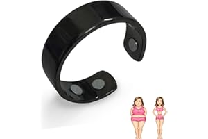 ZCVFA Vayro Ring, Original Mgntc Wellness Ring for Women and Men Stainless Steel Open Lightweight and Water-Resistant Rings