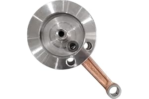 CDHPOWER 66cc/80cc/90cc Crankshaft kit Assy with Long Connecting Rod fit High Hole Piston for 2 Stroke PK80 / LD80 / LD90 Gas Motorized Bicycle