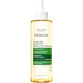 VICHY Dercos Salicylic Acid Dandruff Shampoo, Itchy Scalp Treatment 6.76oz | Water-to-foam anti-dandruff shampoo for curly hair, provides definition and frizz control. Sulfate free.