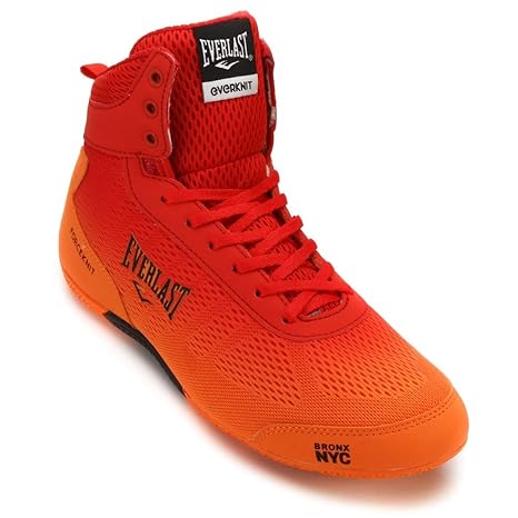 Everlast, Boxschuhe Force Knit - blau orange Mid Low Top Boxerstiefel Herren Männer