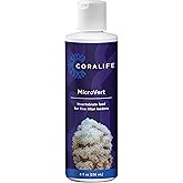 Coralife MicroVert Invertebrate Food for Fine Filter Feeders, 8 oz | Coral, sponge and anemone food with spirulina and kelp; no refrigeration required after opening