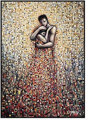 bxbx Art Mural, Figure Moderne Abstraite Minimaliste Suspendu Peinture sur Toile  Peinture Décorative Pas Facile De Se Déformer Noir Cadre PS Anti-Fading:  Amazon.fr: Sports et Loisirs