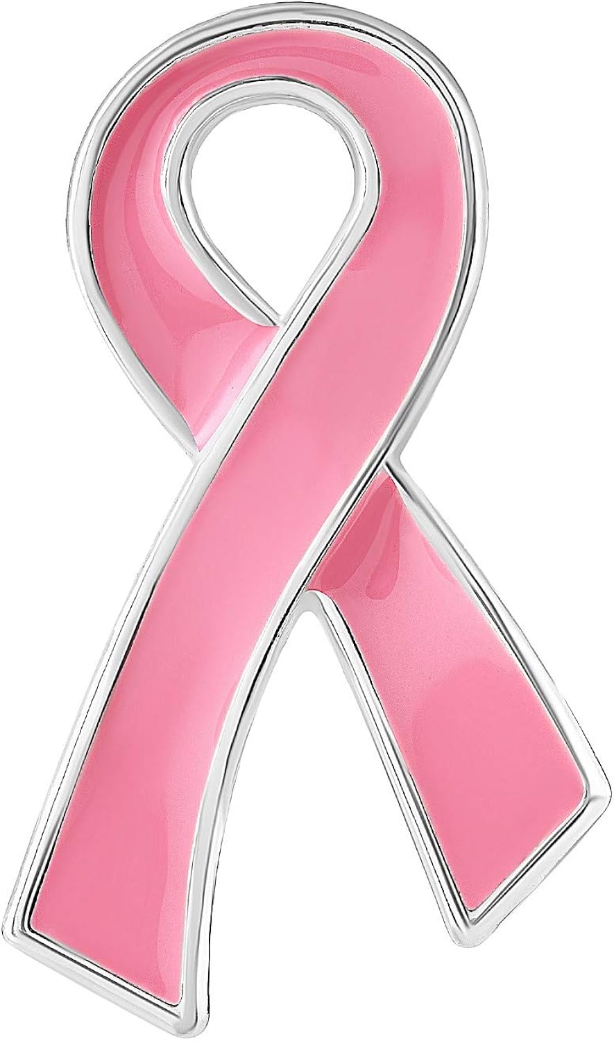Fundraising For A Cause 5 Pack Breast Cancer Awareness Pink Ribbon Pins (5 Pins)
